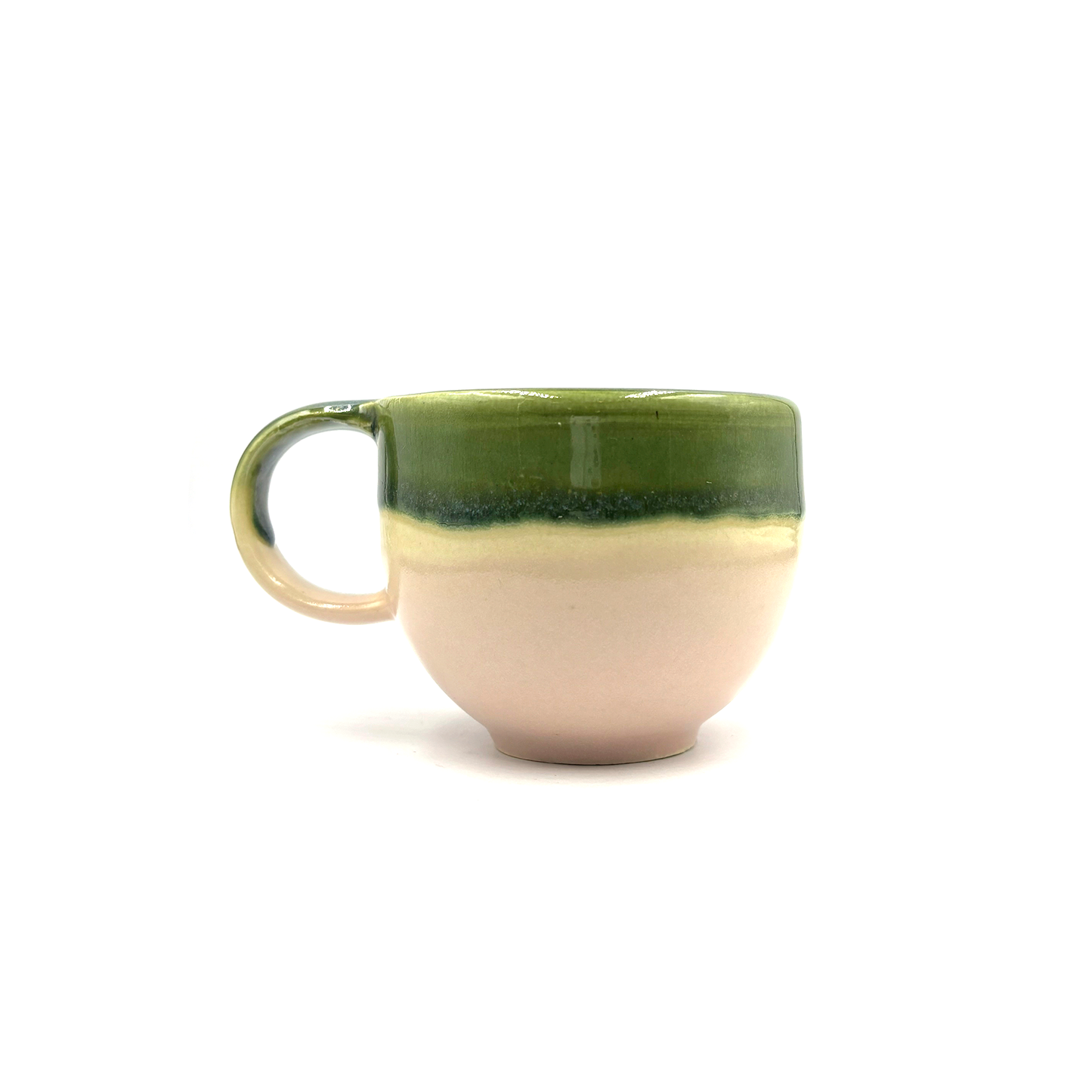 Taza esfera M rosa y verde