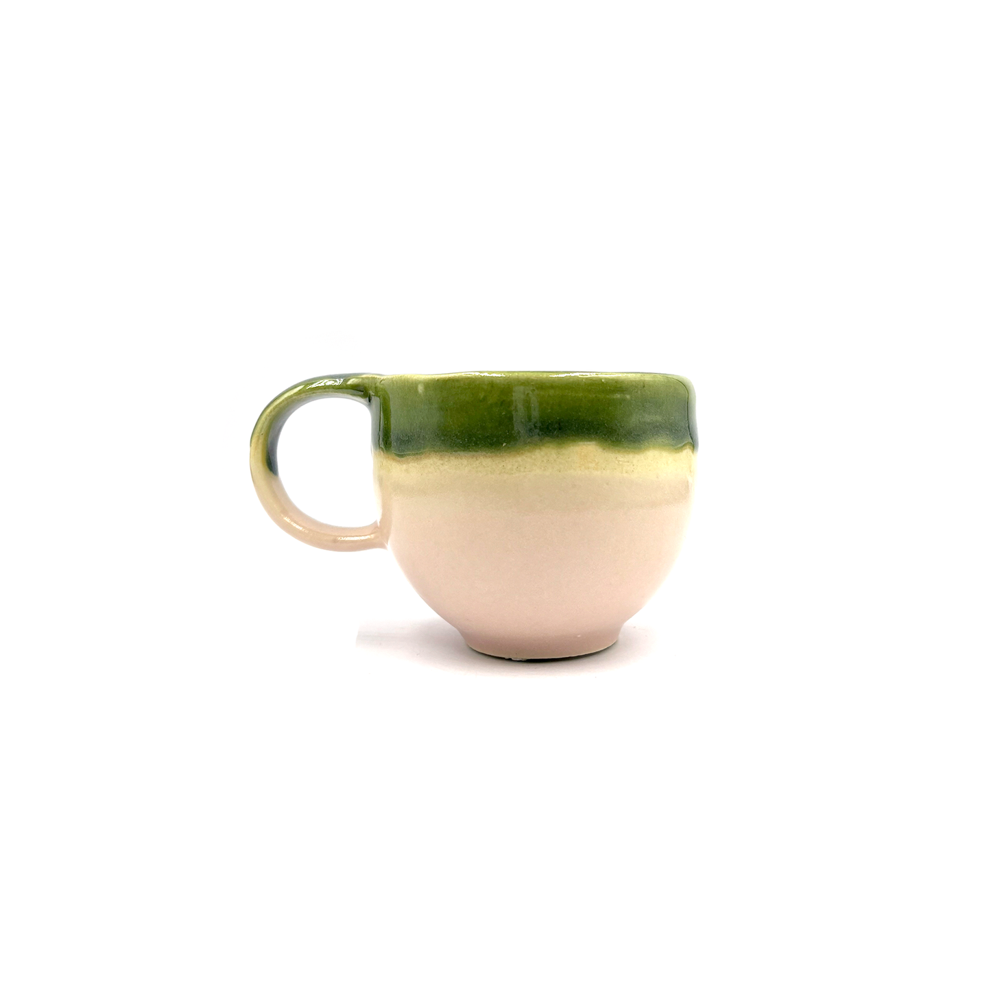 Taza esfera CH rosa y verde