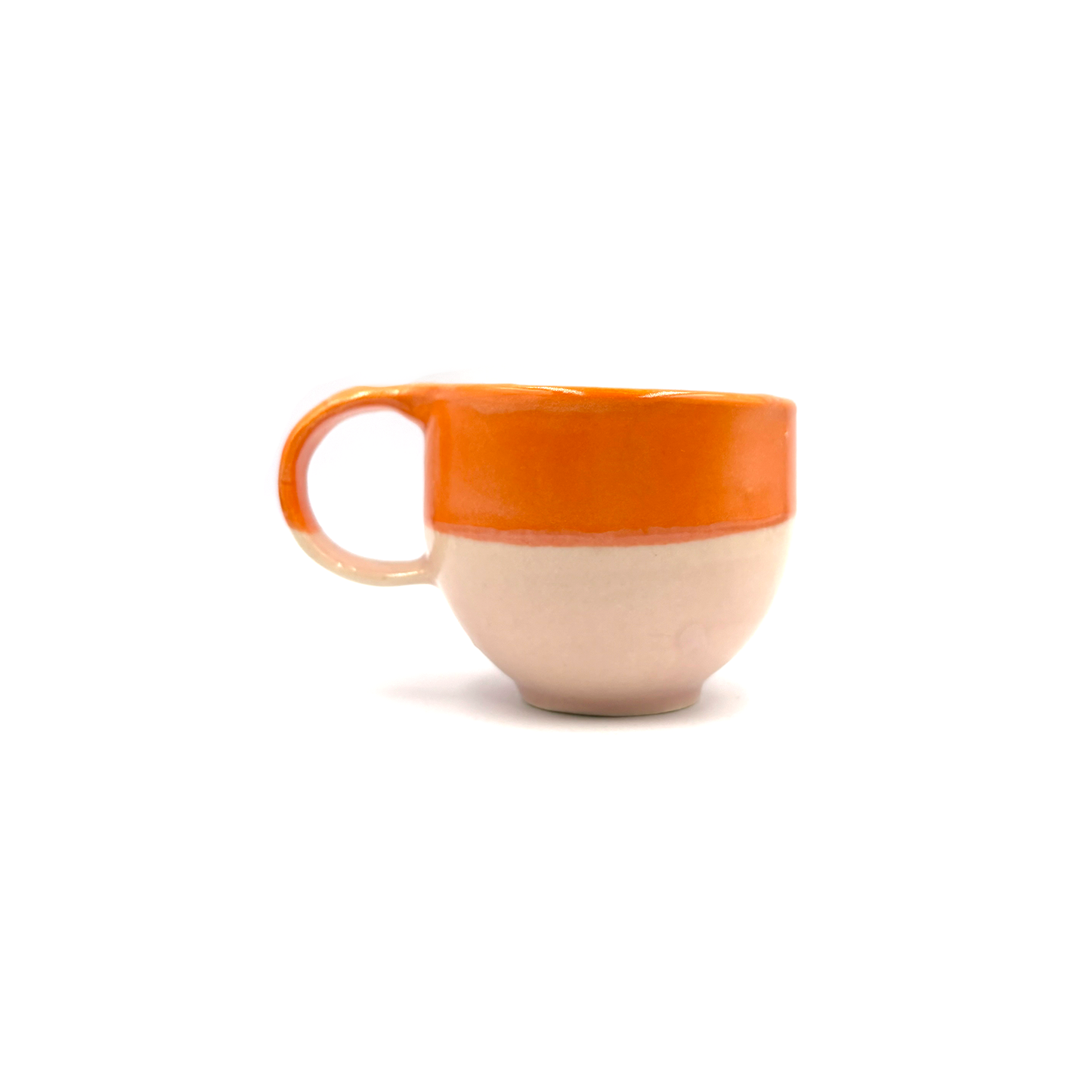 Taza esfera CH rosa y naranja