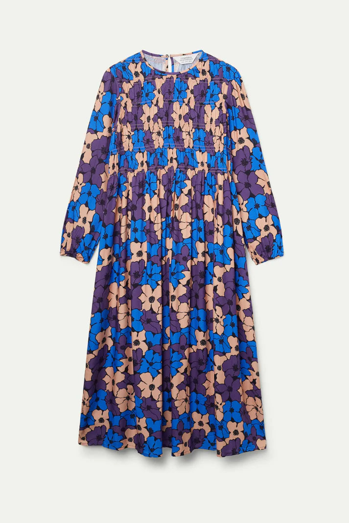 Vestido largo estampado floral Camille