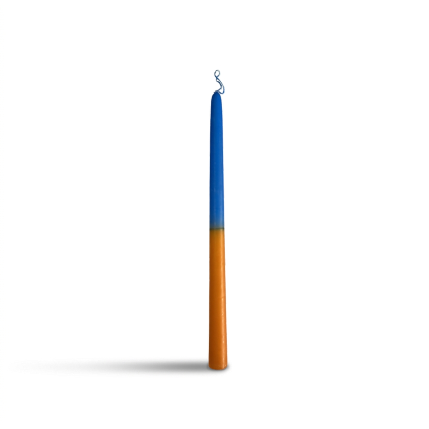 Vela candil azul + naranja