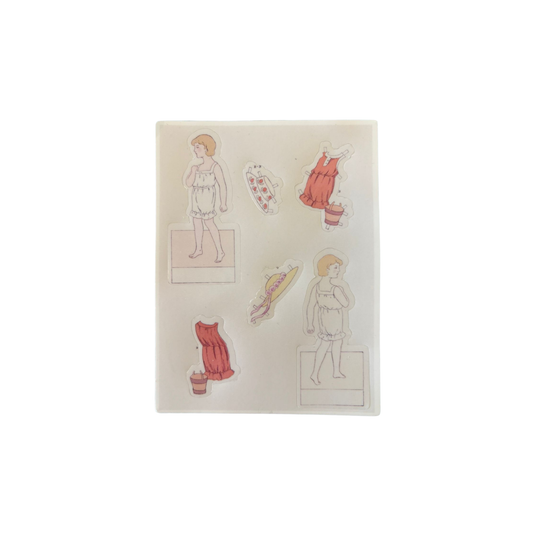 PLANILLAS MUÑECA DE PAPEL