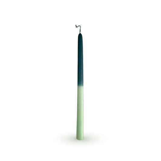 Vela candil turqueza + menta