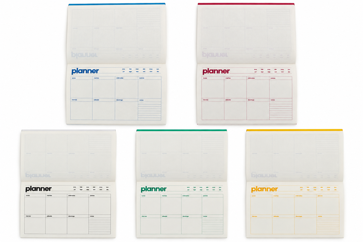 Planner semanal NIMIA X AÑOS