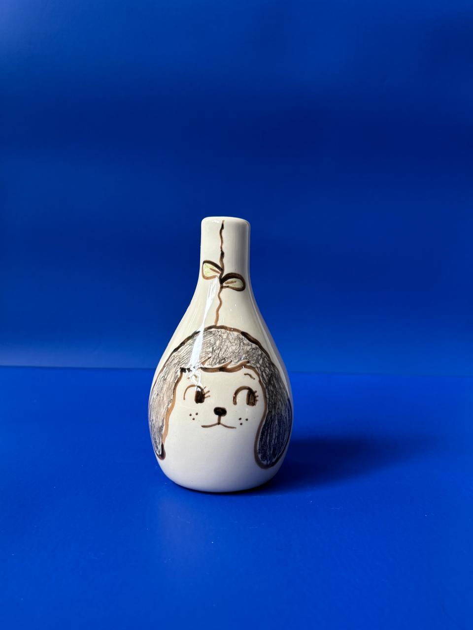 Jarrón chico "Perrito que germina" X Aburrida 2014