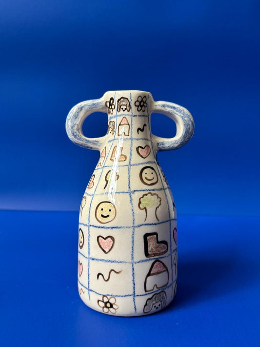 Jarrón orejitas "cuaderno" X Aburrida 2014