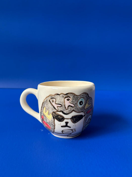 Taza "perrito lentes"  X Aburrida 2014