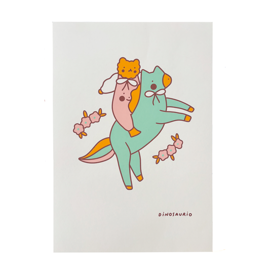 SERIGRAFÍA DINO DINO